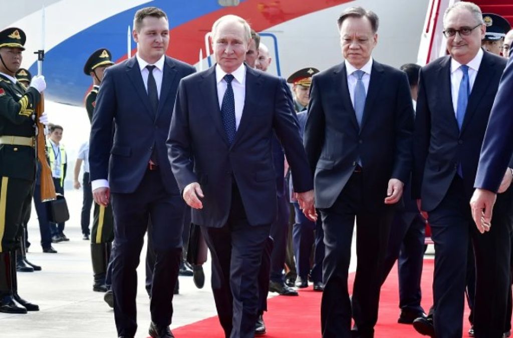 Putin Arrives in China for Security Summit Aimed at Challenging Western Influence